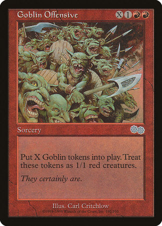 Goblin Offensive [Urza's Saga] | Lots Moore NSW