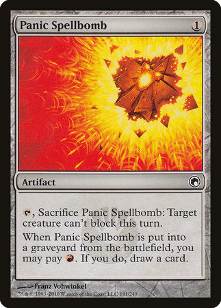 Panic Spellbomb [Scars of Mirrodin] | Lots Moore NSW