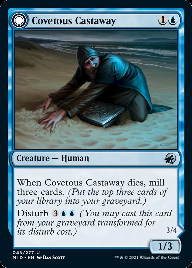 Covetous Castaway // Ghostly Castigator [Innistrad: Midnight Hunt] | Lots Moore NSW