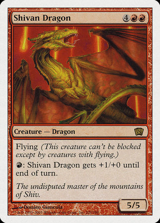 Shivan Dragon [Eighth Edition] | Lots Moore NSW