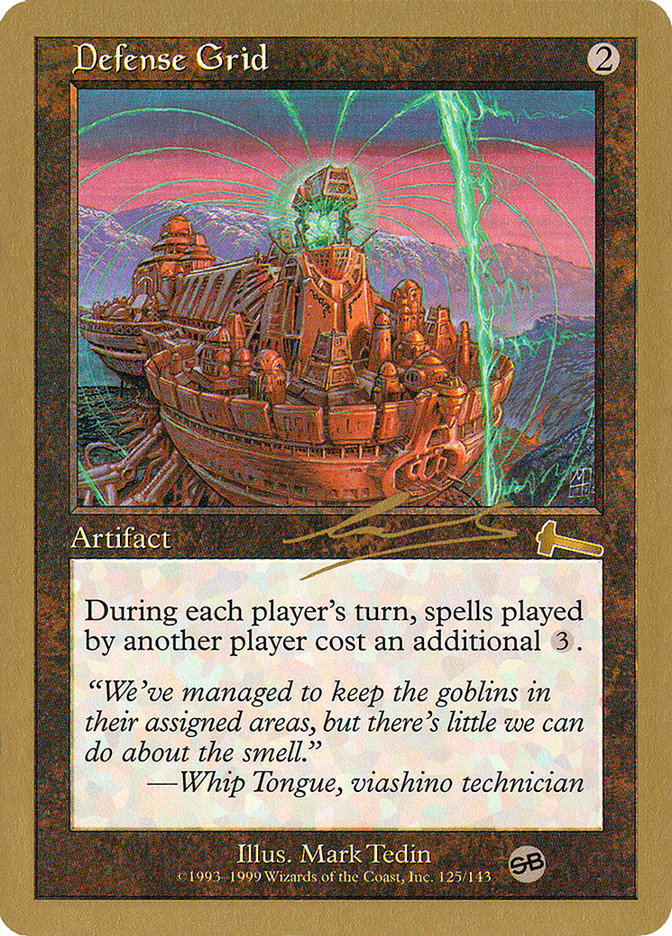 Defense Grid (Nicolas Labarre) (SB) [World Championship Decks 2000] | Lots Moore NSW