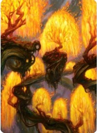 Grove of the Burnwillows Art Card [Zendikar Rising Art Series] | Lots Moore NSW