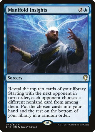 Manifold Insights [Commander Anthology Volume II] | Lots Moore NSW