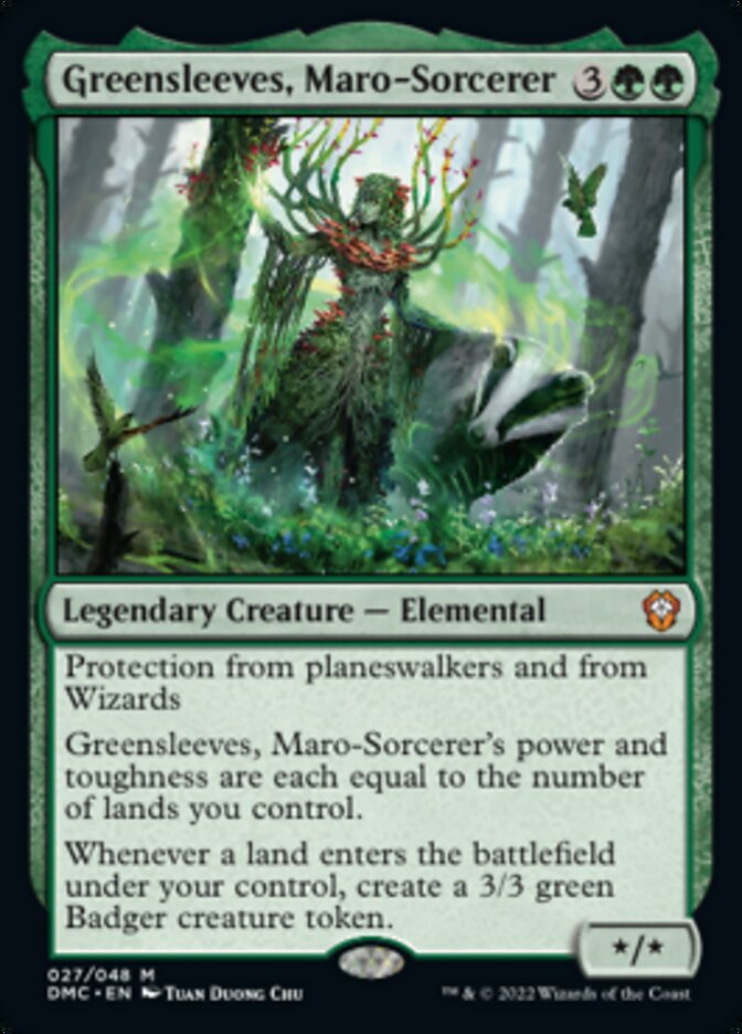 Greensleeves, Maro-Sorcerer [Dominaria United Commander] | Lots Moore NSW