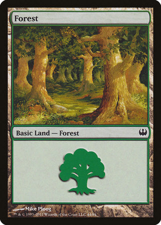 Forest (44) [Duel Decks: Knights vs. Dragons] | Lots Moore NSW