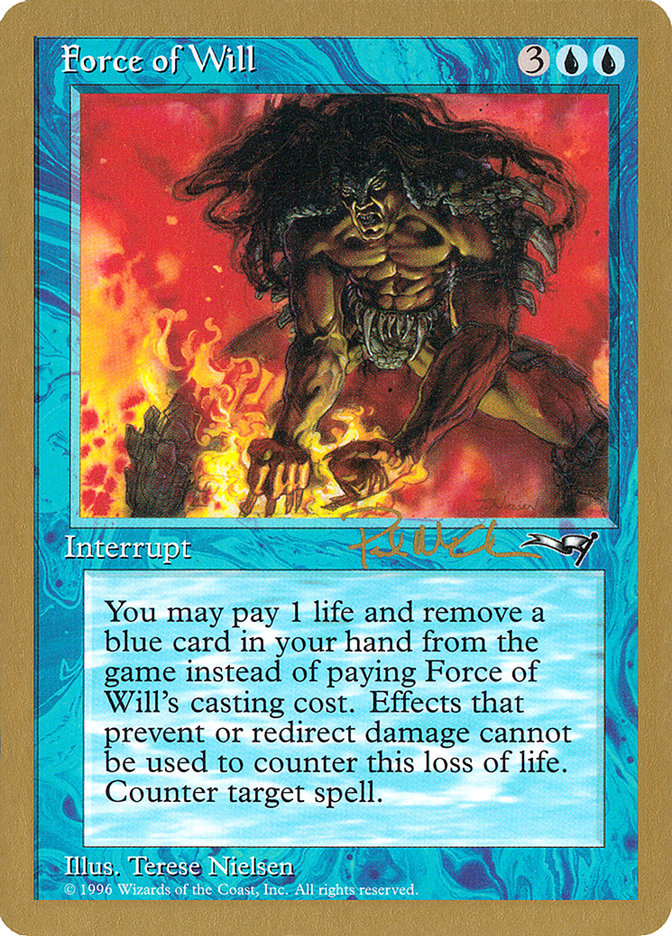 Force of Will (Paul McCabe) [World Championship Decks 1997] | Lots Moore NSW