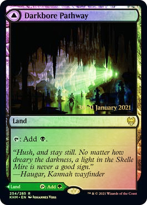 Darkbore Pathway // Slitherbore Pathway  [Kaldheim Prerelease Promos] | Lots Moore NSW