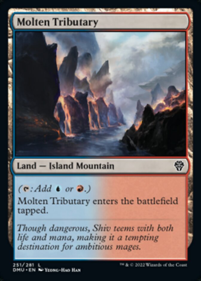Molten Tributary [Dominaria United] | Lots Moore NSW
