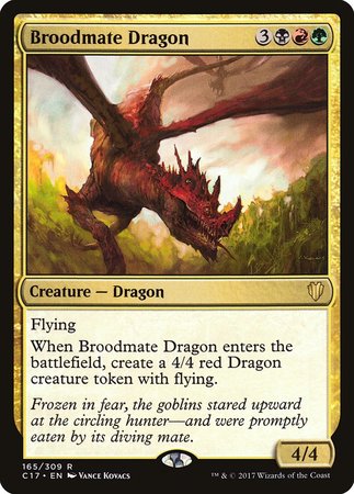 Broodmate Dragon [Commander 2017] | Lots Moore NSW