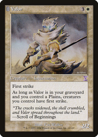 Valor [Time Spiral Timeshifted] | Lots Moore NSW