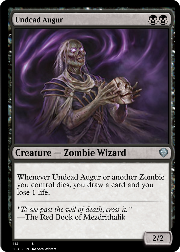 Undead Augur [Starter Commander Decks] | Lots Moore NSW