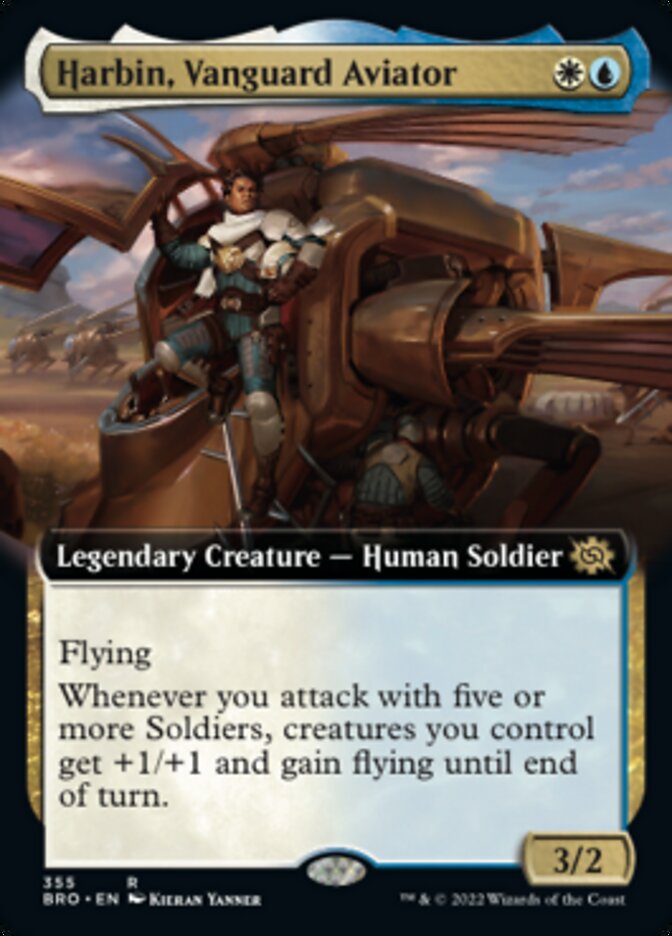 Harbin, Vanguard Aviator (Extended Art) [The Brothers' War] | Lots Moore NSW