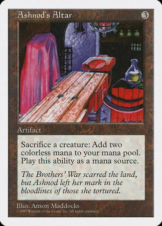 Ashnod's Altar [Fifth Edition] | Lots Moore NSW