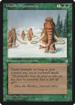 Woolly Mammoths [Ice Age] | Lots Moore NSW