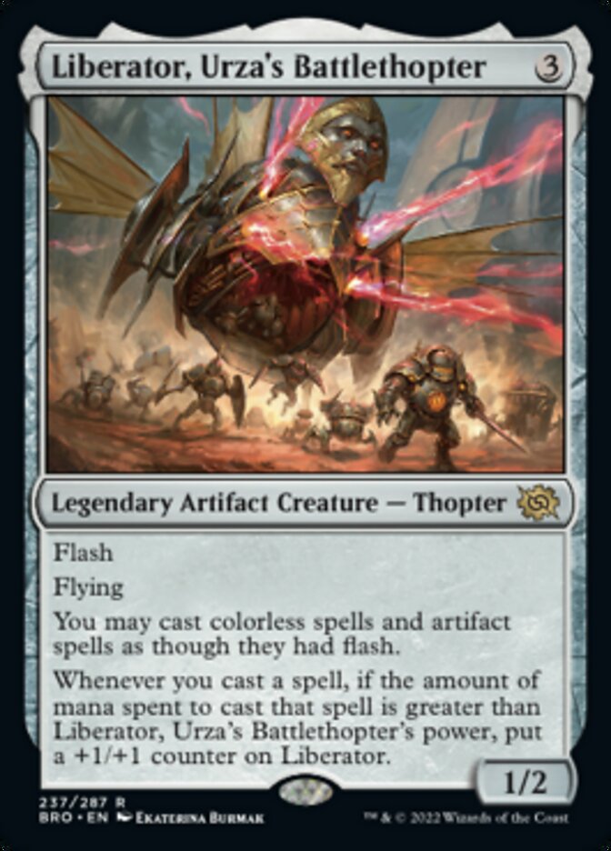 Liberator, Urza's Battlethopter [The Brothers' War] | Lots Moore NSW