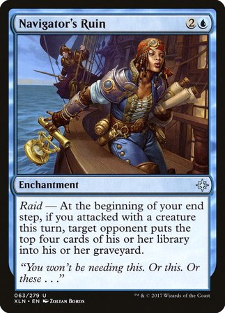 Navigator's Ruin [Ixalan] | Lots Moore NSW