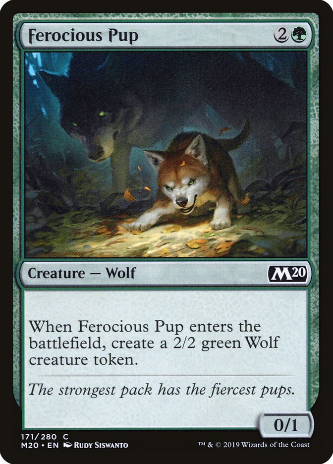 Ferocious Pup [Core Set 2020] | Lots Moore NSW