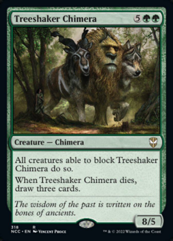 Treeshaker Chimera [Streets of New Capenna Commander] | Lots Moore NSW
