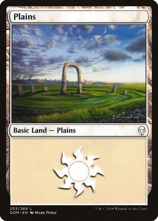 Plains (253) [Dominaria] | Lots Moore NSW