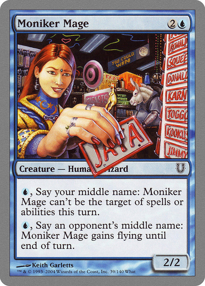 Moniker Mage [Unhinged] | Lots Moore NSW