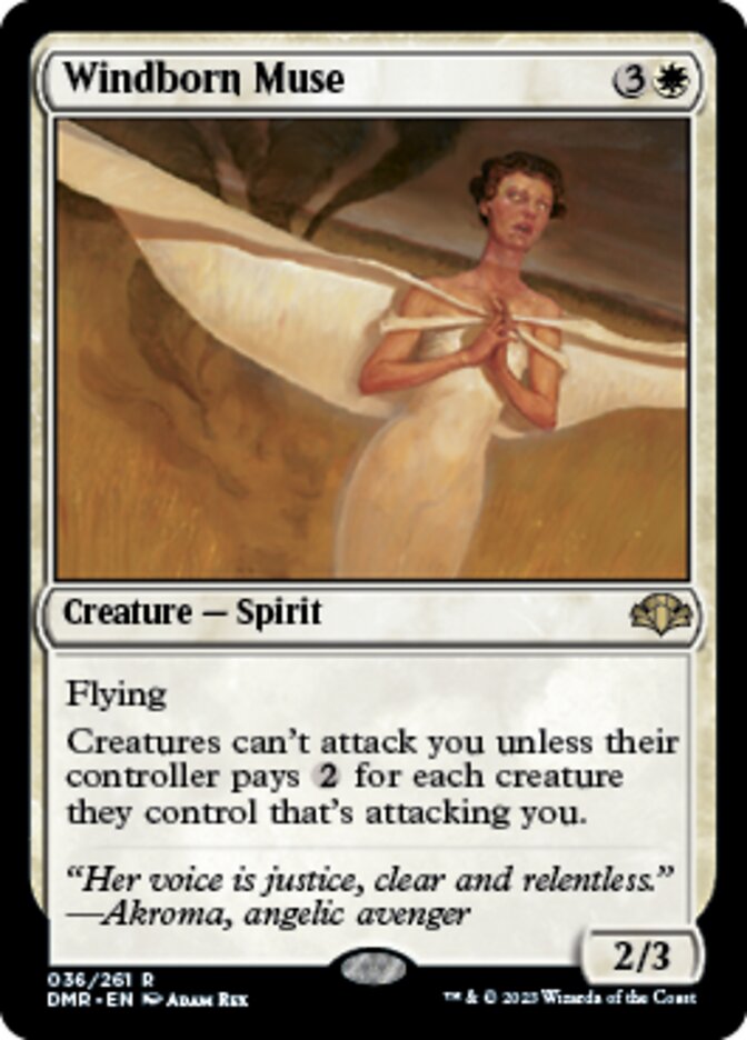 Windborn Muse [Dominaria Remastered] | Lots Moore NSW