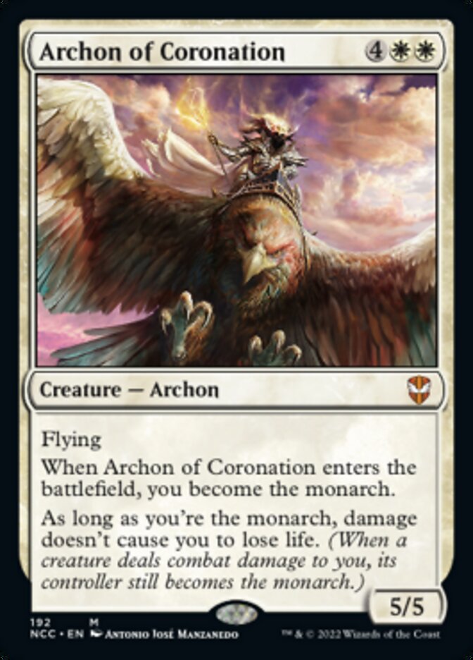 Archon of Coronation [Streets of New Capenna Commander] | Lots Moore NSW