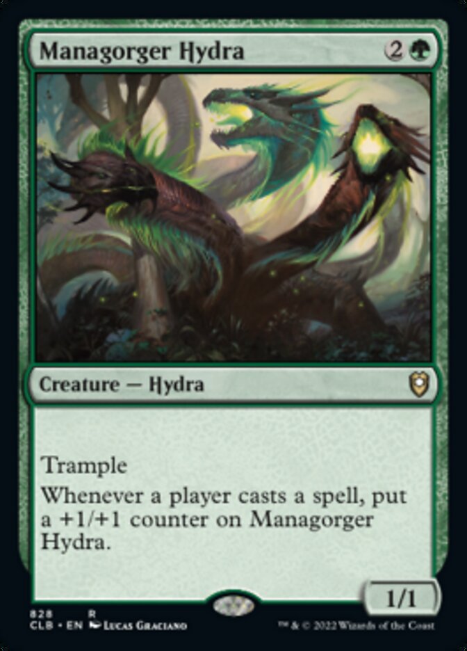 Managorger Hydra [Commander Legends: Battle for Baldur's Gate] | Lots Moore NSW