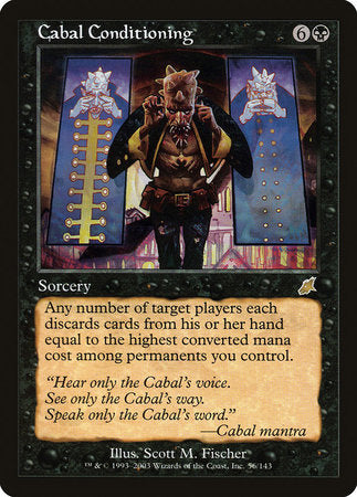 Cabal Conditioning [Scourge] | Lots Moore NSW