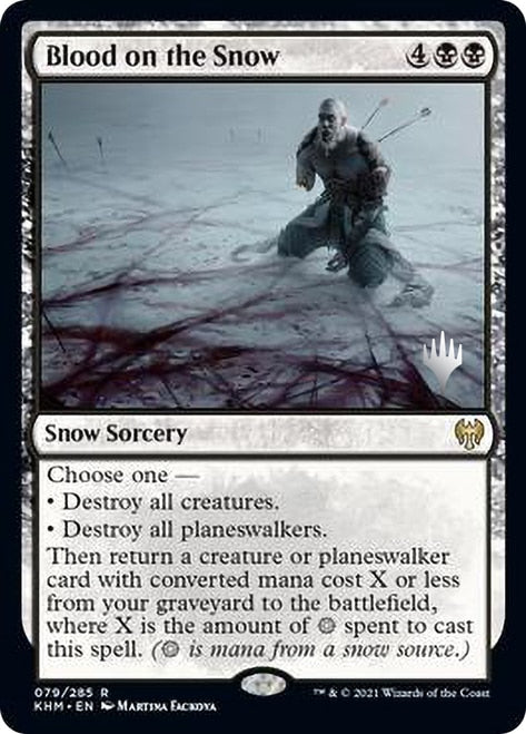 Blood on the Snow [Kaldheim Promo Pack] | Lots Moore NSW