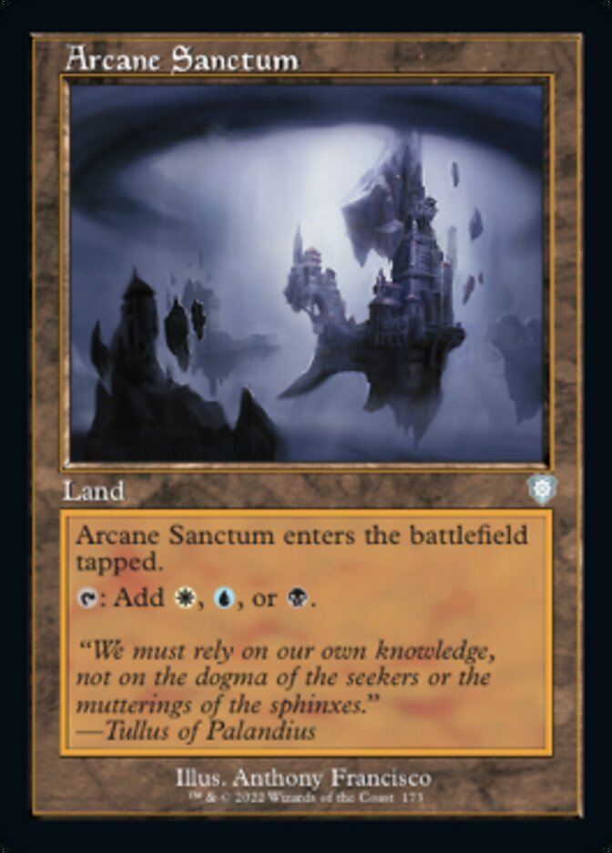 Arcane Sanctum (Retro) [The Brothers' War Commander] | Lots Moore NSW