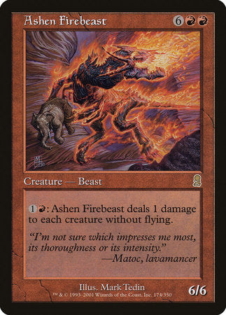 Ashen Firebeast [Odyssey] | Lots Moore NSW