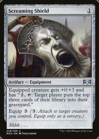 Screaming Shield [Ravnica Allegiance] | Lots Moore NSW