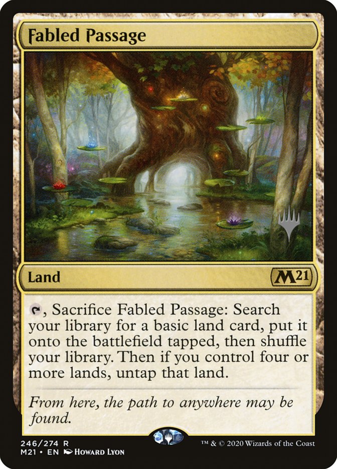 Fabled Passage (Promo Pack) [Core Set 2021 Promos] | Lots Moore NSW