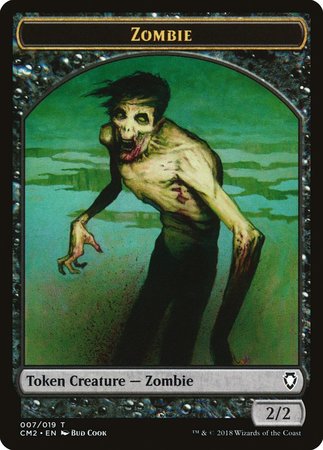 Zombie Token [Commander Anthology Volume II Tokens] | Lots Moore NSW