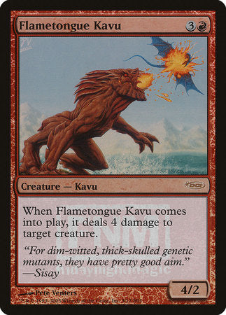 Flametongue Kavu [Friday Night Magic 2005] | Lots Moore NSW