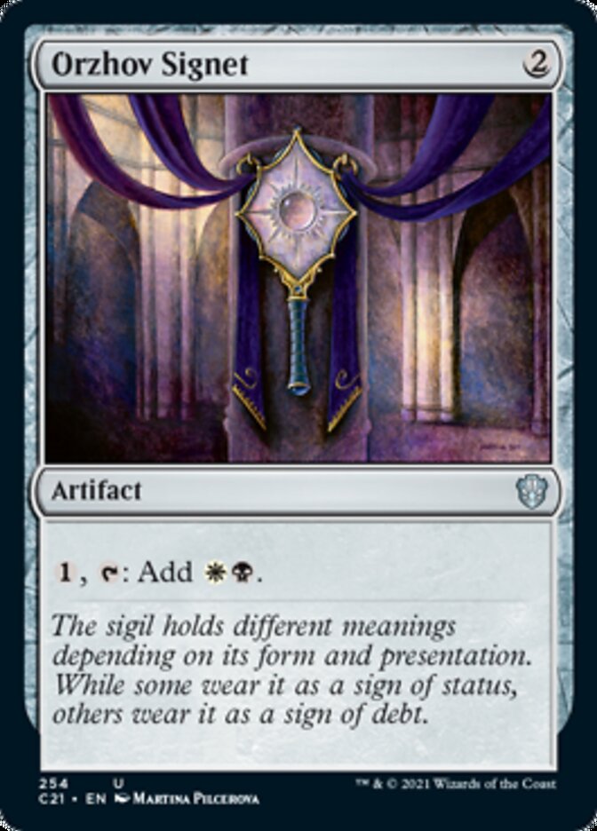 Orzhov Signet [Commander 2021] | Lots Moore NSW