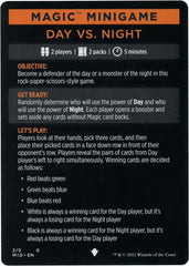 Day Vs. Night (Magic Minigame) [Innistrad: Midnight Hunt Minigame] | Lots Moore NSW