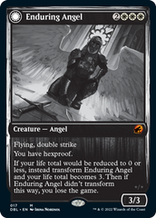 Enduring Angel // Angelic Enforcer [Innistrad: Double Feature] | Lots Moore NSW