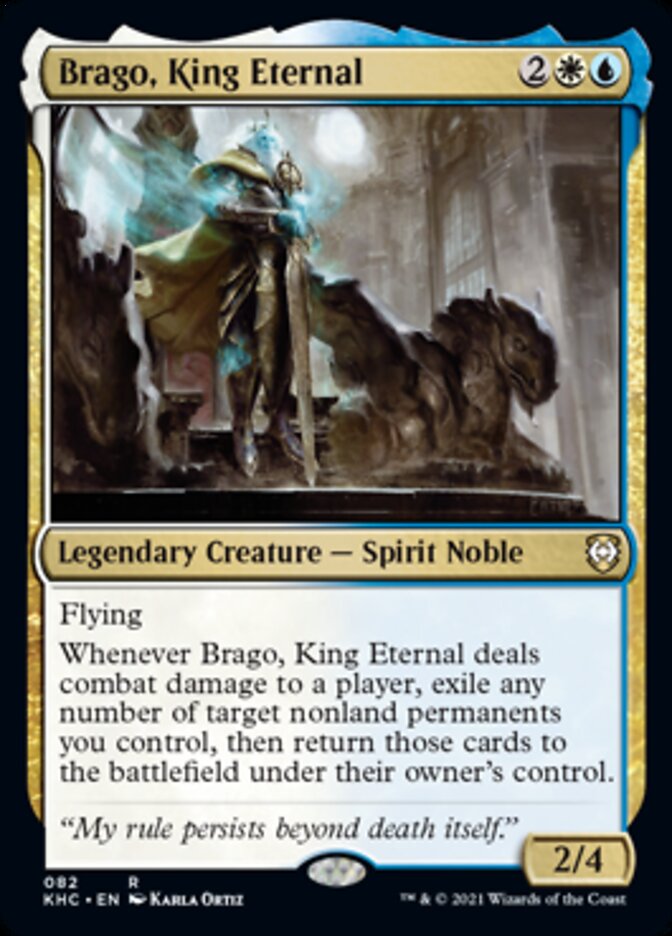 Brago, King Eternal [Kaldheim Commander] | Lots Moore NSW