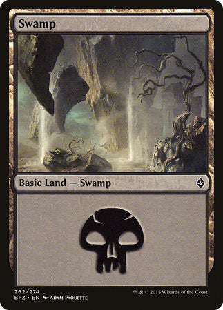 Swamp (262) [Battle for Zendikar] | Lots Moore NSW