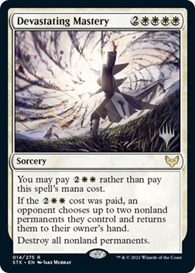 Devastating Mastery (Promo Pack) [Strixhaven: School of Mages Promos] | Lots Moore NSW