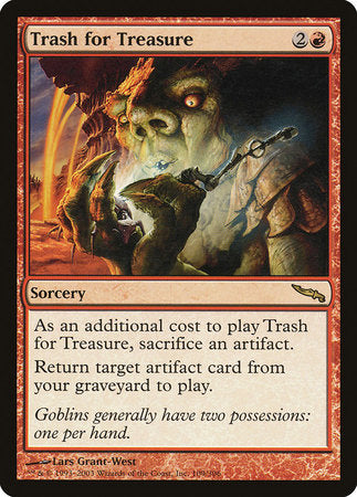 Trash for Treasure [Mirrodin] | Lots Moore NSW