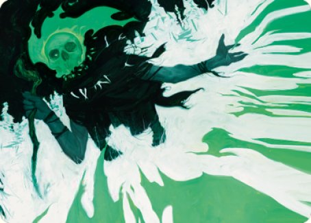 Bone Splinters Art Card [Dominaria United Art Series] | Lots Moore NSW