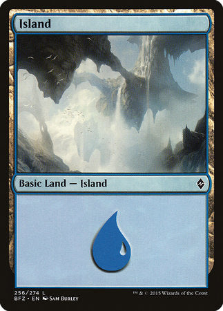 Island (256) [Battle for Zendikar] | Lots Moore NSW