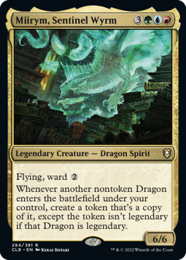 Miirym, Sentinel Wyrm [Commander Legends: Battle for Baldur's Gate] | Lots Moore NSW