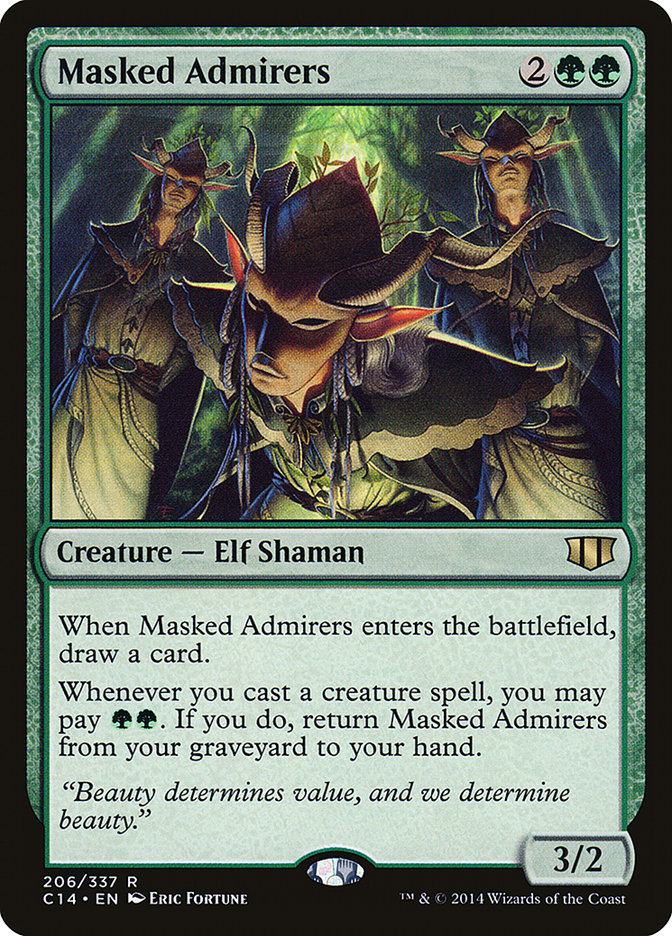 Masked Admirers [Commander 2014] | Lots Moore NSW