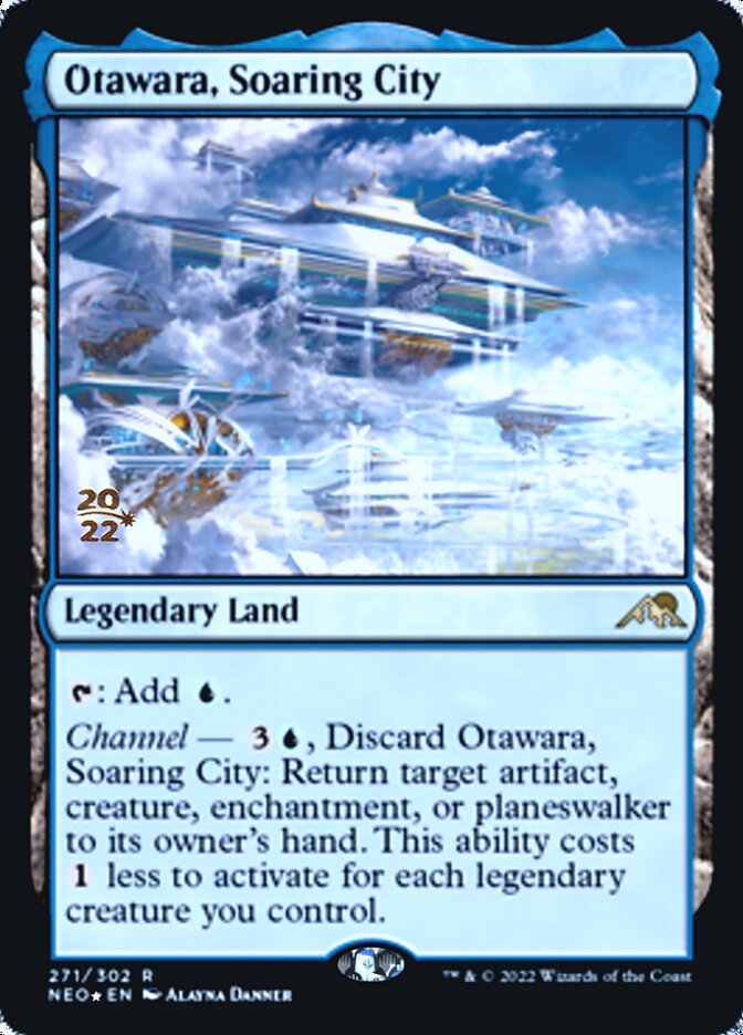 Otawara, Soaring City [Kamigawa: Neon Dynasty Prerelease Promos] | Lots Moore NSW