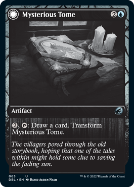 Mysterious Tome // Chilling Chronicle [Innistrad: Double Feature] | Lots Moore NSW