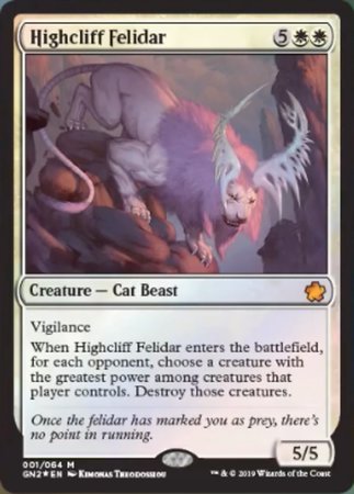 Highcliff Felidar [Game Night 2019] | Lots Moore NSW