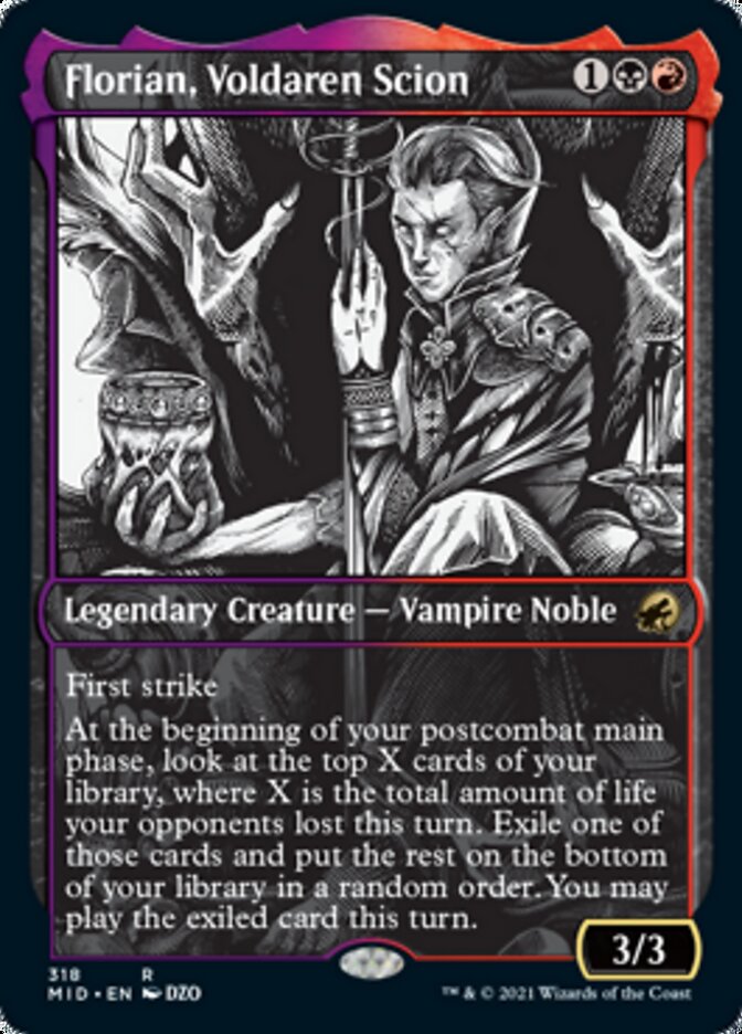 Florian, Voldaren Scion (Showcase Eternal Night) [Innistrad: Midnight Hunt] | Lots Moore NSW